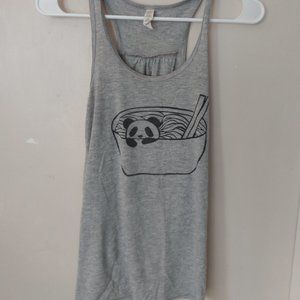 Cute Panda Graphic Tank Top